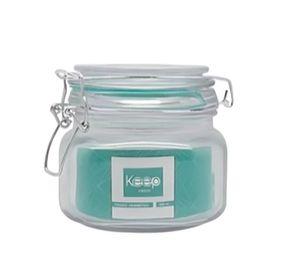 FRASCO HERMETICO 500 ML CELESTE
