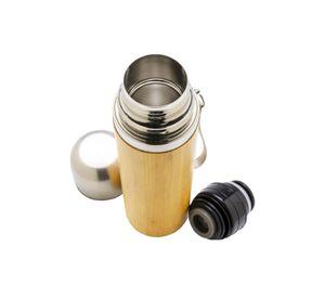 Termo Bambú Acero Inoxidable 430 ML