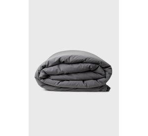 Funda de plumon algodon dark grey 2 plazas