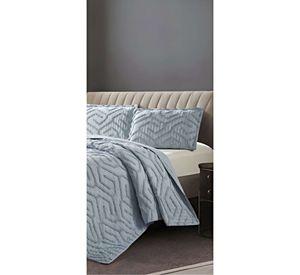 CUBRECAMA QUILT CON DISEÑO RELIEVE 2 PLAZAS 230 x 250 cm 01