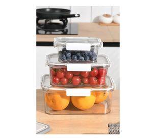 Set Recipientes Herméticos Fresh Easy Organizador Verduras