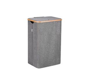 Cesta De Ropa Con Tapa 60cm Para Lavanderia