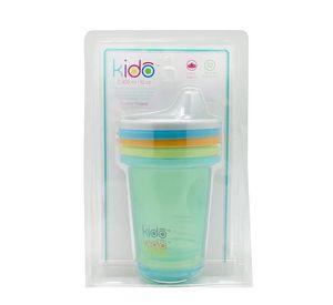 SET 3 REUSABLE CUPS KEEP KIDO COLORES
