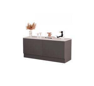 Rack TV 2 cajones 80x34x35cm Chic Home