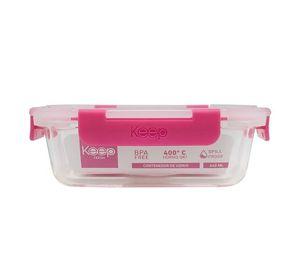 Contenedor  Rectangular Hermético 640ML GLASS KEEP