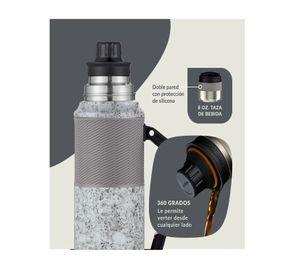 Termo Contigo Acero Inox 1182ml Thermalock Pizarra Moteada