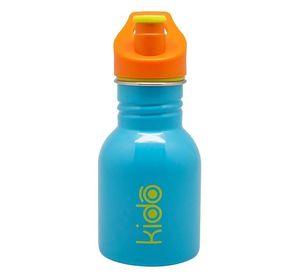 BOTELLA METALICA 335ML KEEP KIDOCELESTE