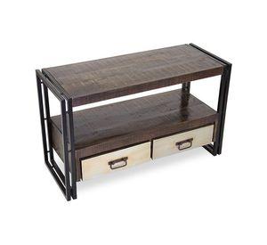 Rack Salasar de madera reciclada y metal
