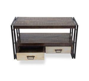 Rack Salasar de madera reciclada y metal