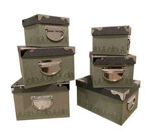 Cajas Grises set de 6