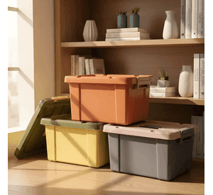 Caja Organizadora Plastica Con Tapa 15 Litros