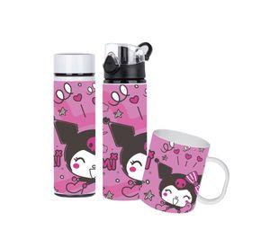TERMO 450 ML KUROMI M S BOTELLA 750 ML M S TAZ N 300 ML