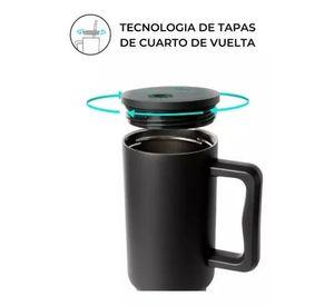 Vaso Termico Mug Asa Doble Pared 1,2l Inoxidable Frio Calor