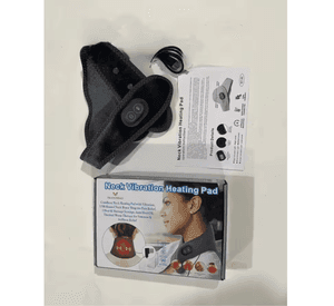 Almohadilla Térmica Con Vibración Para Cuello Masajeador