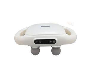 Masajeador 4 Cabezas Temporizador Alivio Ergonomico Lau