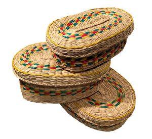 Cestas con tapa set de 3