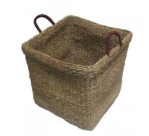 Canasto Decorativo Fibra Natural