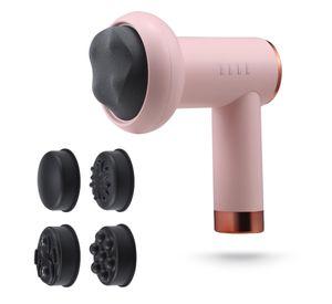 Masajeador inalámbrico ELLE Shiatsu EL1718 Rosa