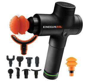 Pistola de Masaje 30 Niveles 10 Cabezales Kinegun Pro Sport