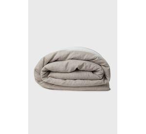 Funda de plumon lino natural 2 plazas