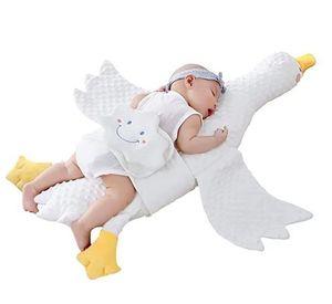 Almohada Bebé Recién Nacido Ganso Calmante Suave Rondon
