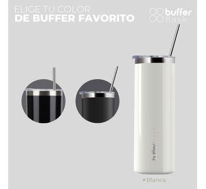Vasos Termicos Set de 2 Buffer Acero Inoxidable Frío y Calor