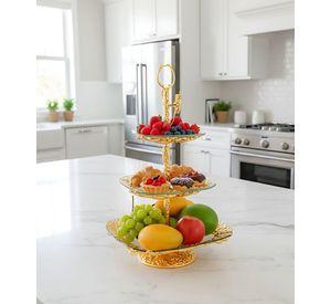 Frutero Decorativo Multifuncional Soporte Mesa Adorno Jhn