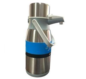Termo Sifón 3.0 Litros Acero Inoxidable Anymate Plateado