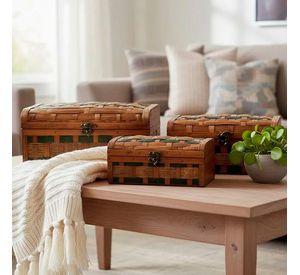 Set De 3 Cajas Decorativas
