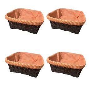 Cesta o panera con tela