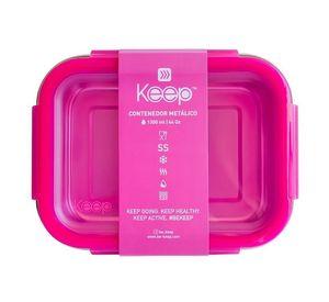HERMETICOS METALICOS 1300 ML KEEP FUCSIA