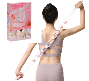 Masajeador Corporal Multifuncional Con Rodillos Para Espalda