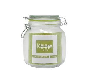 FRASCO HERMETICO 1000 ML VERDE