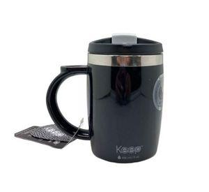 MUG TERMO COLORES 400ML KEEP negro