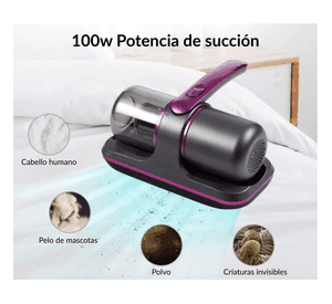 Aspiradora De Mano Inalámbrica Portátil Anti Ácaros Luz Uv