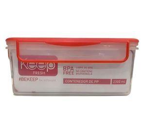 HERMETICO PP 1400 ML CUADRADO