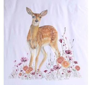 CUBREPLUMÓN KIDS BAMBI FLORCITAS 1,5 PLAZAS