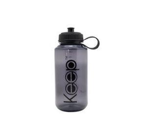 BOTELLA 1L KEEP negro