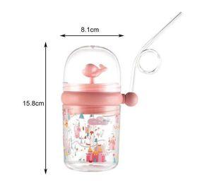 Botella Termo Chico Infantil Beber Agua Niño 250 Ml Bombilla