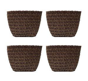 Cesta cuadrada set de 4