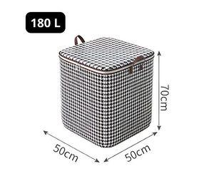 Set 3 Cestas Ropa Sucia con Cierre 110L 140L 180L