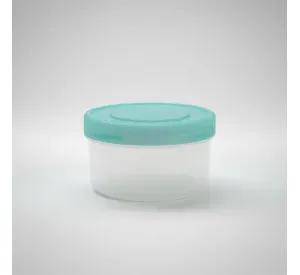 Set 4 Potes Plasticos Colores Tapa Rosca Alimentos Bebe