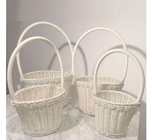 Cestas con manilla set de 4