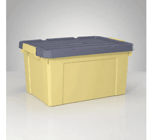 Caja Organizadora Plastica 20 Litros Con Tapa 42x30x25cm