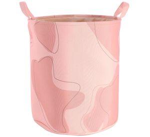 Cesta Decorativa Para Ropa Pink