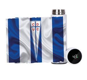 TERMO SMART BOTELLA LA CATOLICA FUTBOL CHILE 450 ML LED TEMPERATURA