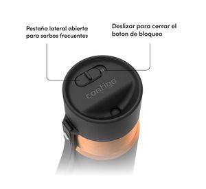 Mug Termico Contigo Autoseal 710ml Negro Cobre