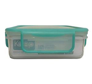 HERMETICO PP 1400 ML CUADRADO VERDE