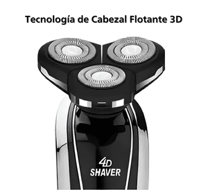 Maquina De Afeitar Portatil Hombre Rotativa Giratoria Waterproof 3007