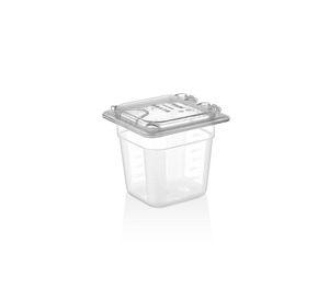TAPA POLICARBONATO GN 1/6 FLIP LID.